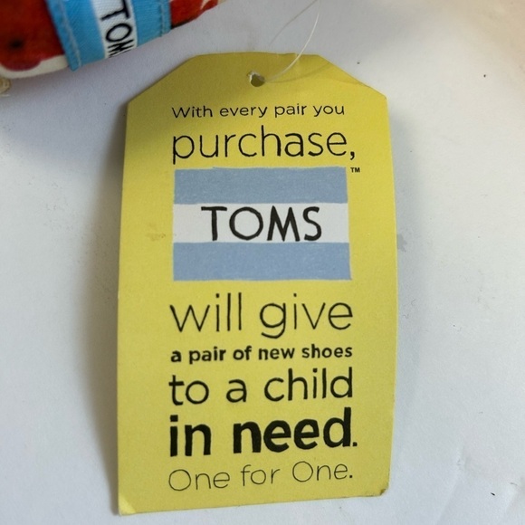 Toms NWT Deconstructed Alpargata Rope Poppy Watercolor Floral Loafer Flats / 7.5 - Picture 3 of 9